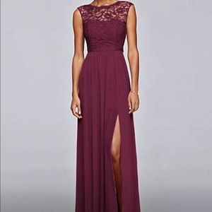 David’s Bridal Bridesmaid Dress